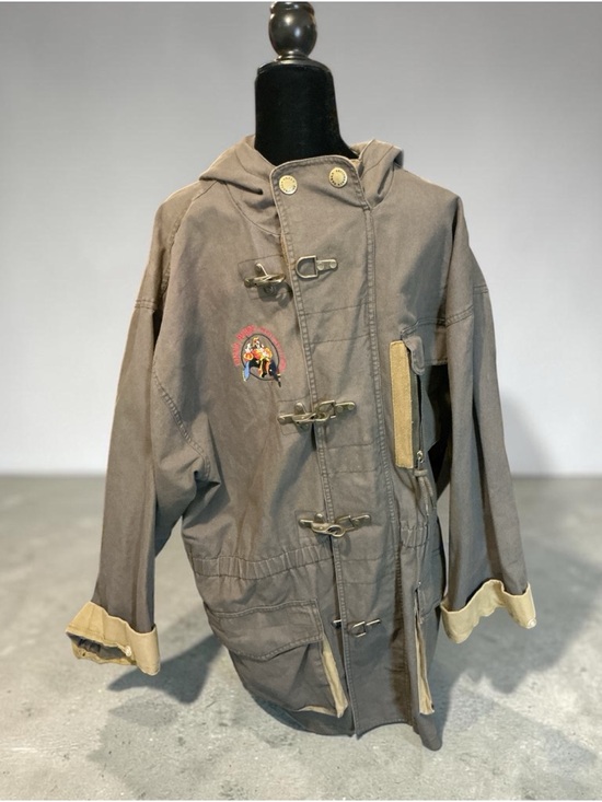 MV Sport Other - MV Sport Gray Hooded Jacket with Embroidered Logo